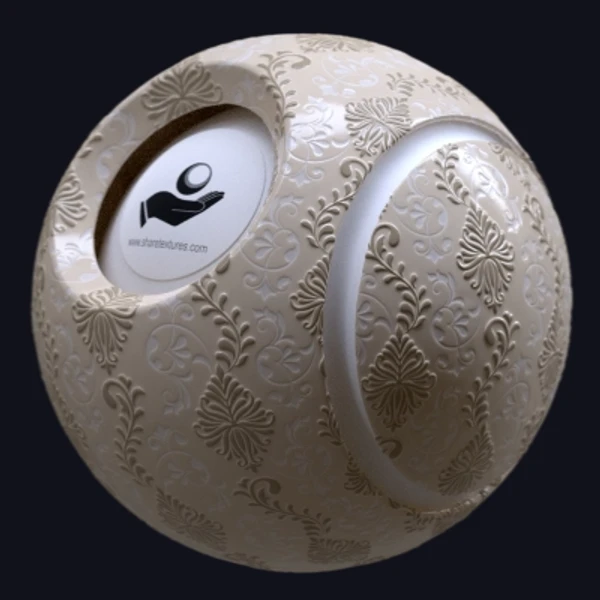 Decorative Ceramic 25 - Floor - PBR texture - from Share Textures