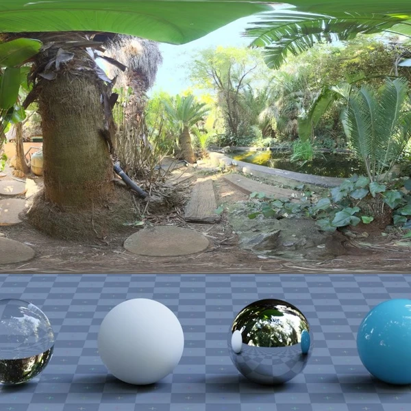 Pond - HDRI map - from Poly Haven