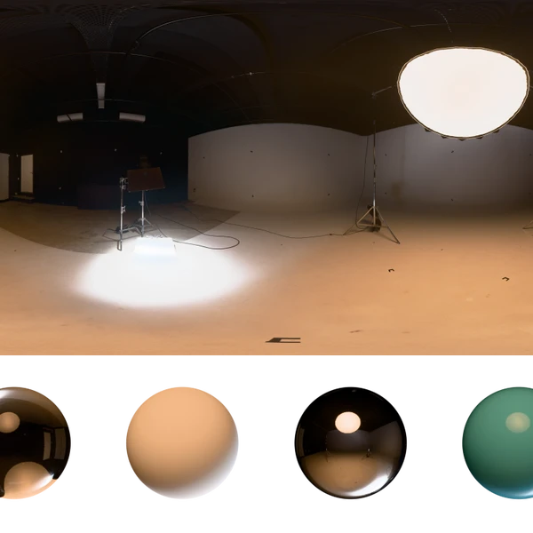 Ferndale Studio 09 - HDRI map - from Poly Haven