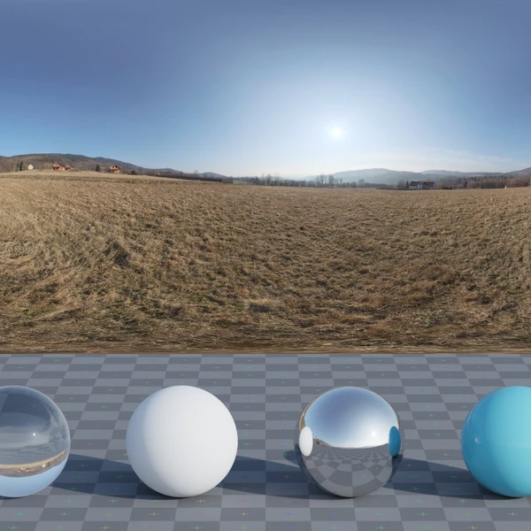 Hausdorf Clear Sky - HDRI map - from Poly Haven