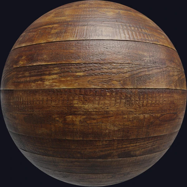 Wood Table - PBR texture - from Poly Haven