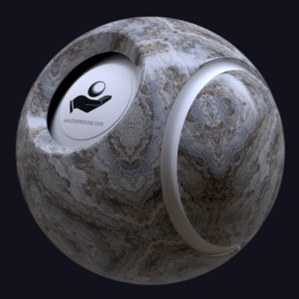 Grey Marble 1 - Floor - PBR texture - from Share Textures