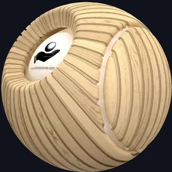 Wood Frame 4 - PBR texture - from Share Textures