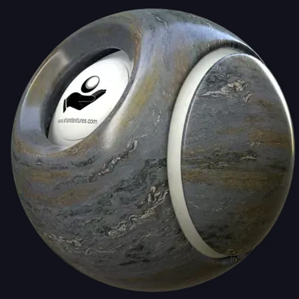 Cosmos Grey Marble 1 - Floor - PBR texture - from Share Textures