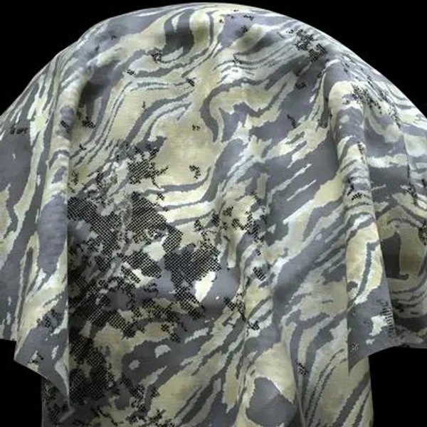 Camouflage 38 - Fabric - PBR texture - from Share Textures