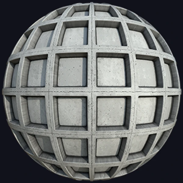Concrete Waffle Slabs (Concrete 0015)