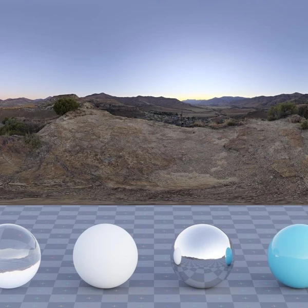 Kiara 9 Dusk - HDRI map - from Poly Haven