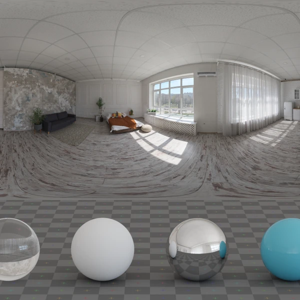 Brown Photostudio 04 - HDRI map - from Poly Haven