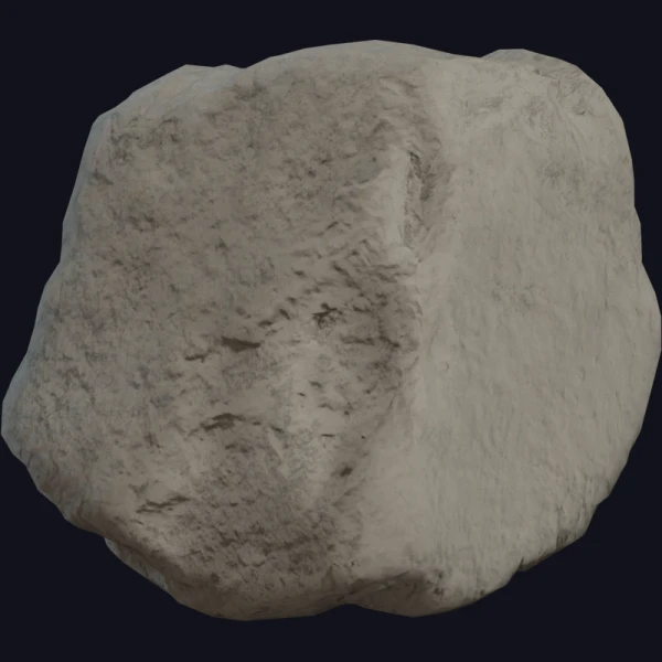 Moon Rock 02 - 3D Models - 3D model - from Poly Haven