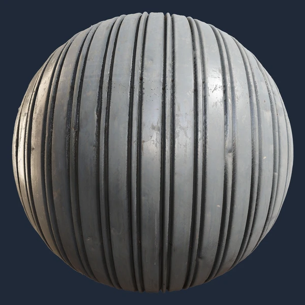 Corrugated Metal Sheet – Free Metal PBR Texture