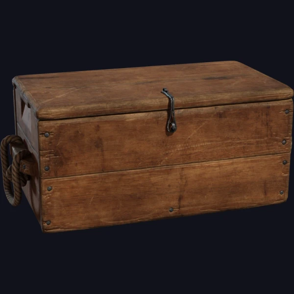 Wooden Crate 01