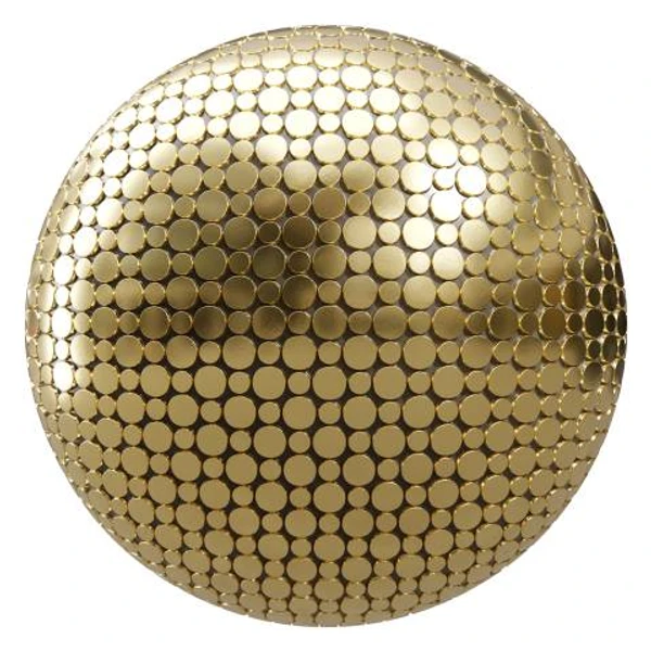Round Metal Tiles 01