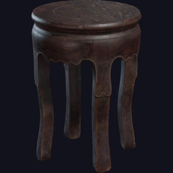 WoodenTable 02 - 3D Models - 3D model - from Poly Haven
