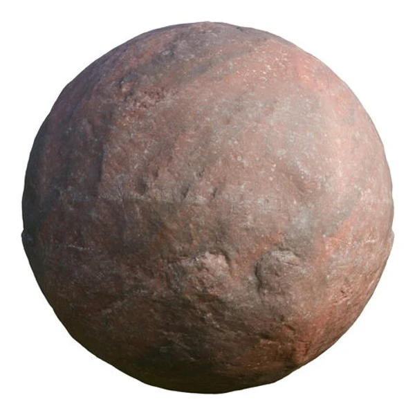 Red Rock 02 - PBR texture - from cgbookcase