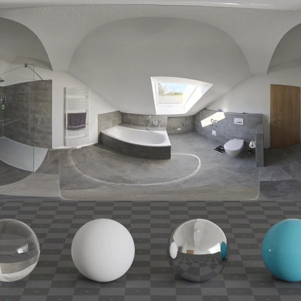 Modern Bathroom - HDRI map - from Poly Haven