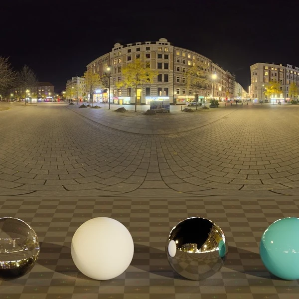 Hansaplatz - HDRI map - from Poly Haven