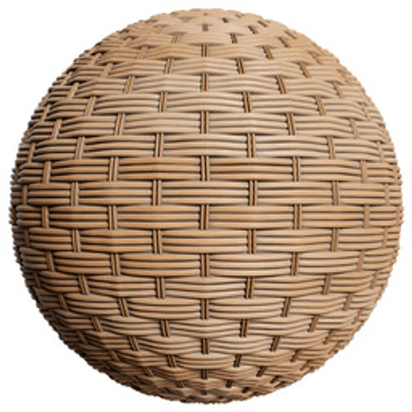 Wicker 008A - Wood - PBR texture - from ambientCG