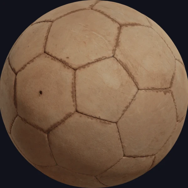Dirty Football - 3D Models - 3D model - from Poly Haven