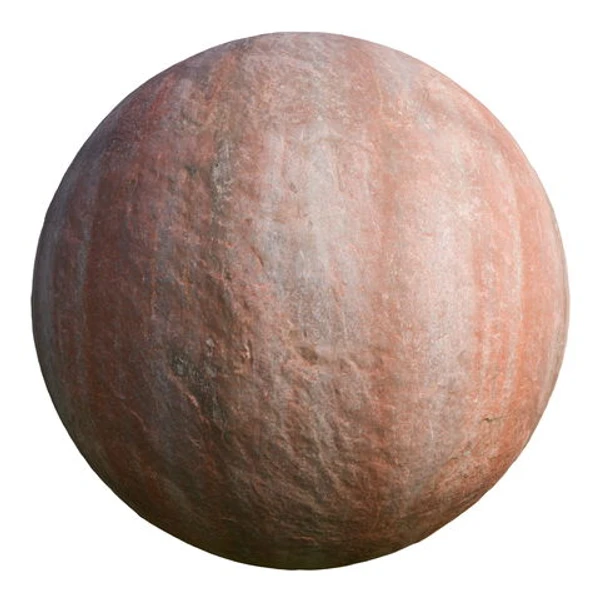 Red Rock 04 - PBR texture - from cgbookcase