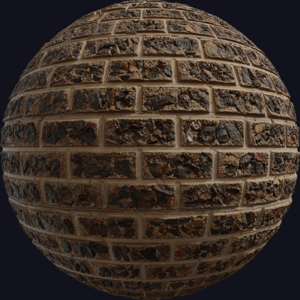 Brick Wall 04 - PBR texture - from Poly Haven