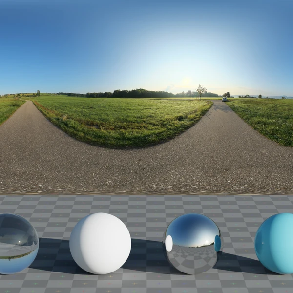 Hochsal Field - HDRI map - from Poly Haven