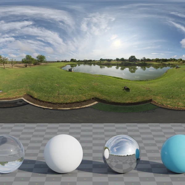 Limpopo Golf Course - HDRI map - from Poly Haven
