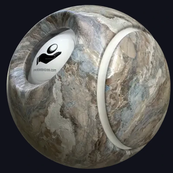 Grey Marble 6 - Floor - PBR texture - from Share Textures