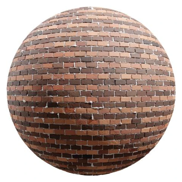 Brick Wall 26 - PBR texture - from cgbookcase