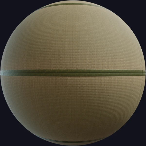 Tatami Mat - Floor - PBR texture - from Poly Haven