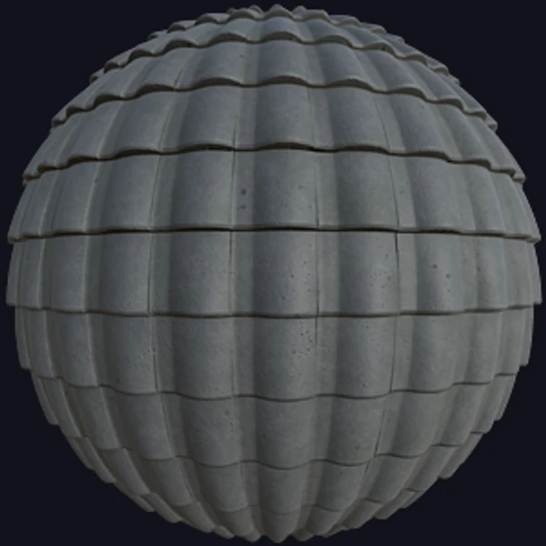Black Clay Rooftop (Rooftop 0005)