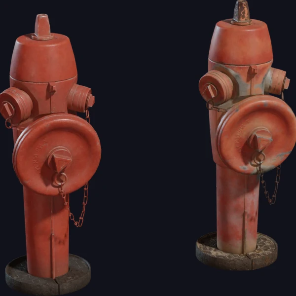 Fire Hydrant - 3D Models - 3D model - from Poly Haven