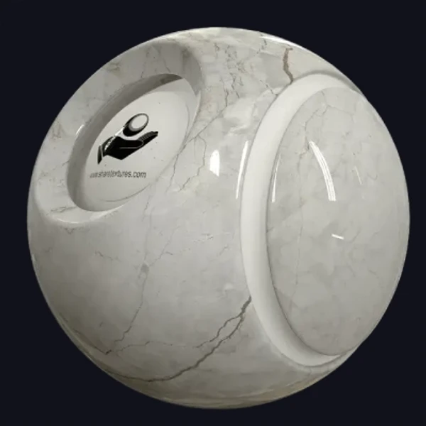 Grey Vision Marble - Floor - PBR texture - from Share Textures