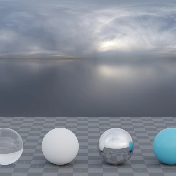 Kloofendal Overcast Puresky - HDRI map - from Poly Haven