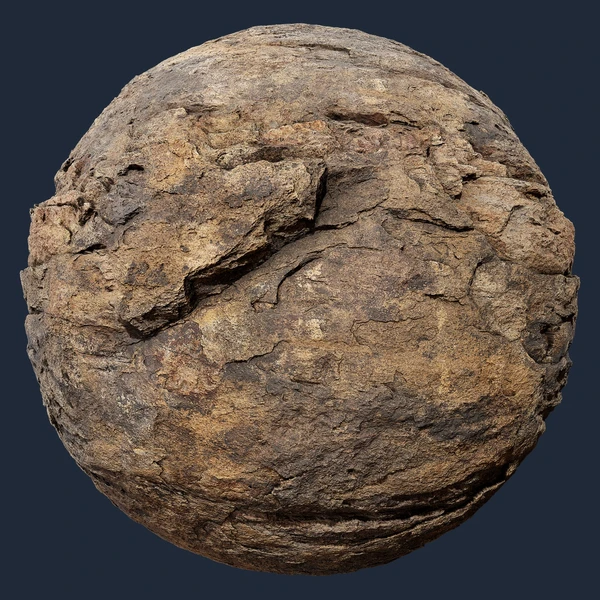 Layered Rocky Cliff – Free Rock PBR Texture