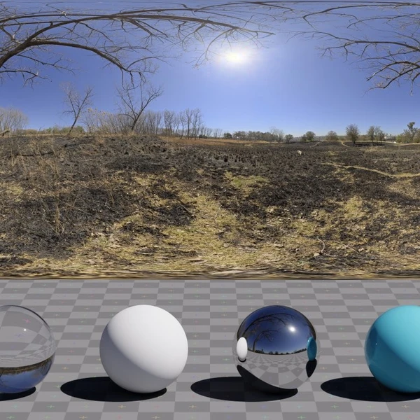 Partial Eclipse - HDRI map - from Poly Haven