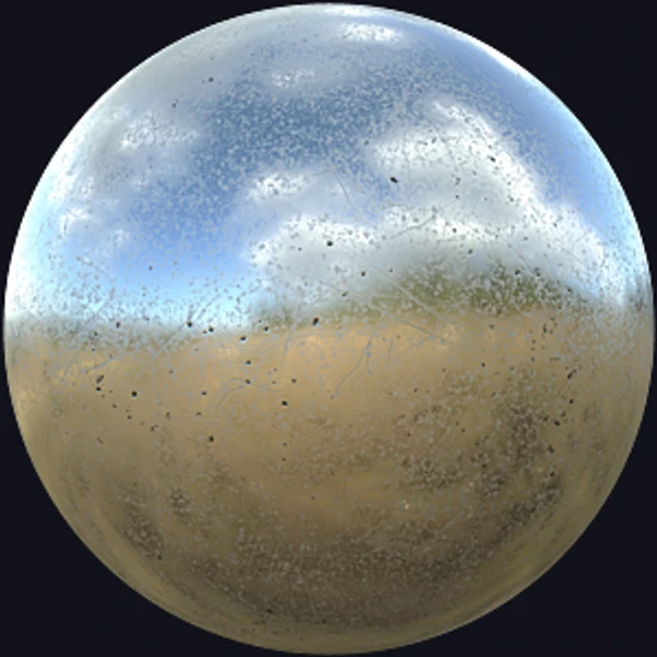 Worn Aluminum Metal (Metal 0067) - PBR texture - from Texture Can