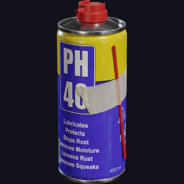 Lubricant Spray - 3D Models - 3D model - from Poly Haven