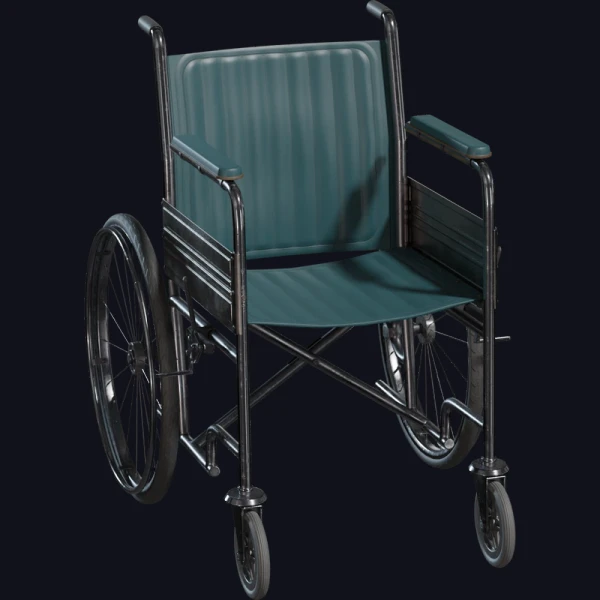 Wheelchair 01 - 3D Models - 3D model - from Poly Haven
