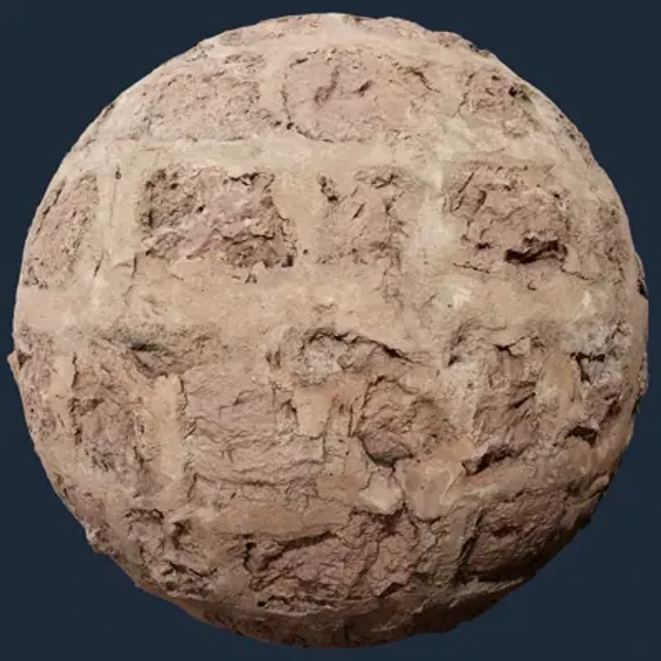 Rough Stone Masonry Wall – Free Stone Wall PBR Texture