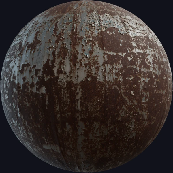 Rusty Metal 04 - PBR texture - from Poly Haven