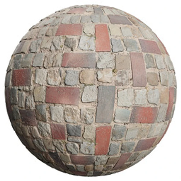 PavingStones 121 - Ground - PBR texture - from ambientCG