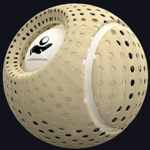 Wood Mesh - PBR texture - from Share Textures