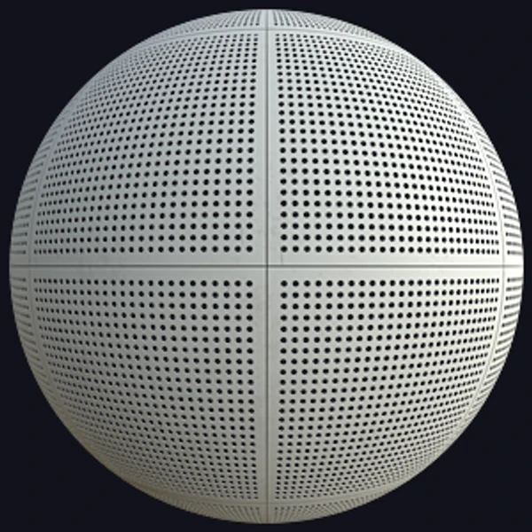 Perforated Metal Ceiling Panel (Metal 0049)