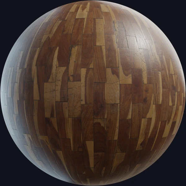 Plank Flooring - Wood - PBR texture - from Poly Haven