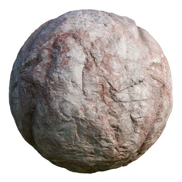 Red Rock 01 - PBR texture - from cgbookcase