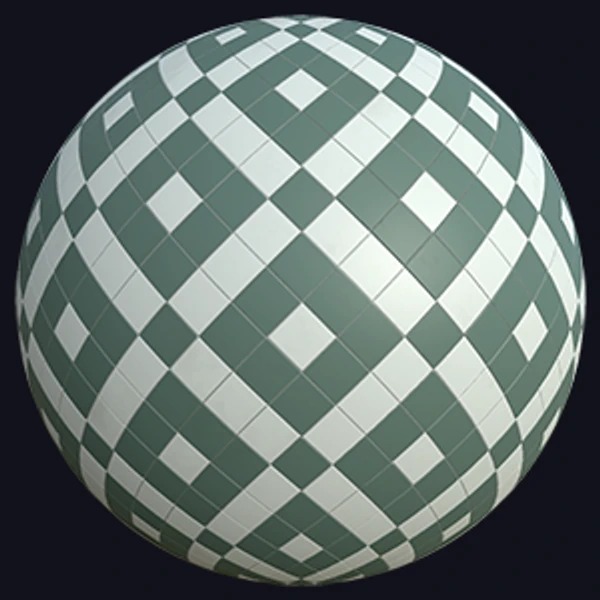 Square Geometric Floor Tile Texture (Tiles 0062)