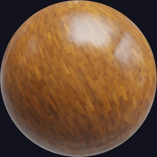 Diagonal Parquet - Wood - PBR texture - from Poly Haven