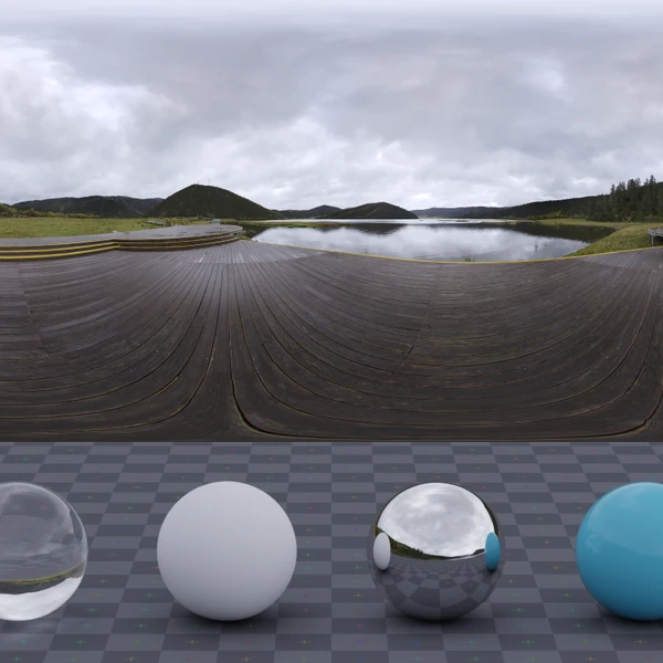 Shudu Lake - HDRI map - from Poly Haven