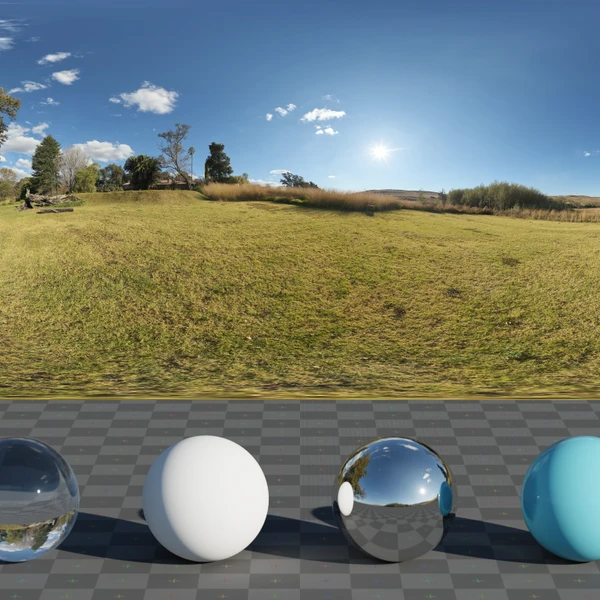 Belfast Farmhouse - HDRI map - from Poly Haven