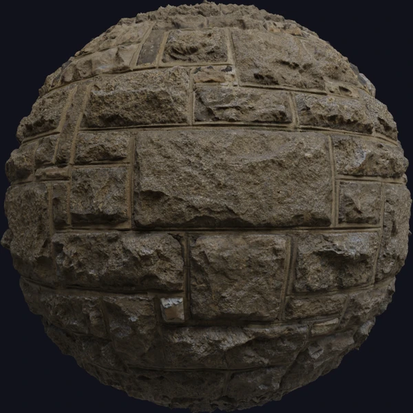 Stone Brick Wall 001